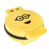 Uncanny Brands Minions Kevin Waffle Maker- Iconic Minion on Your Waffles - Waffle Iron - Yellow