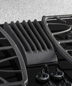 GE Profile - 30" Built-In Gas Cooktop with 4 burners and Downdraft Vent - Stainless steel