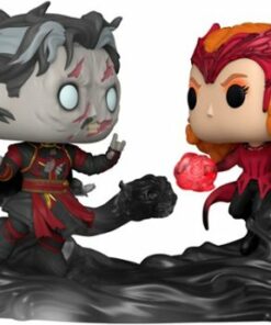 Funko - POP! Moment Marvel: Doctor Strange Multiverse of Madness - Dead Strange and Scarlet Witch