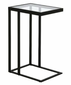 Camden&Wells - Alexis Rectangular Side Table - Blackened Bronze