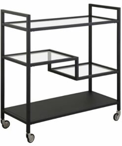 Camden&Wells - Lovett Bar Cart - Blackened Bronze 1