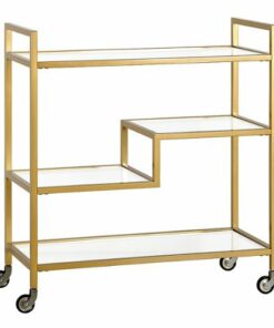 Camden&Wells - Lovett Bar Cart - Brass
