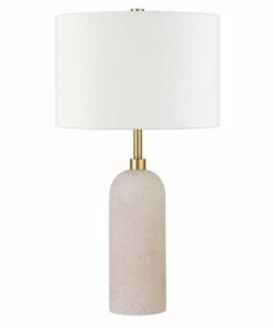 Camden&Wells - Ramona Table Lamp - Warm Sanded Ceramic