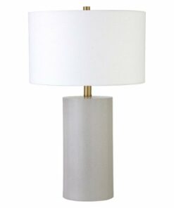 Camden&Wells - Crane Table Lamp - White Ceramic