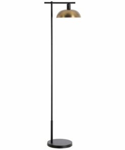 Camden&Wells - Conan Floor Lamp - Blackened Bronze/Antique Brass