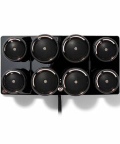 T3 - Volumizing Hot Rollers Luxe Set with Dual Temperature Control - Black