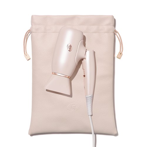 T3 - Afar Lightweight Travel-Size Hair Dryer - Satin Blush