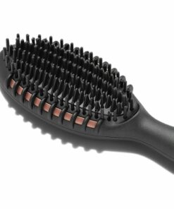 T3 - Edge Heated Smoothing & Straightening Brush for Styling - Metallic Graphite