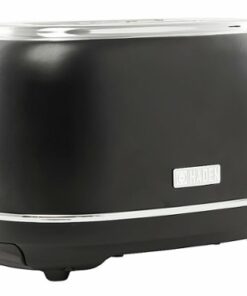 HADEN Heritage 2 Slice Toaster - Black and Chrome