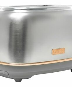HADEN Heritage 2 Slice Toaster - Steel and Copper