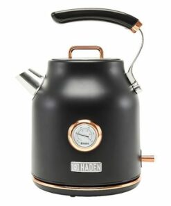 Haden - Dorset 1.7L  Electric Kettle - Black and Copper