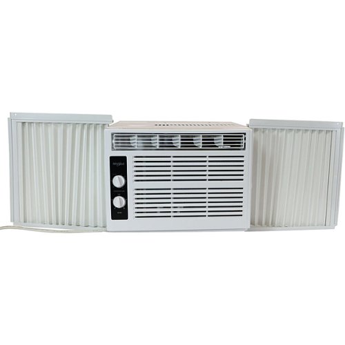 Whirlpool - 150 Sq. Ft 5,000 BTU Window Air Conditioner - White