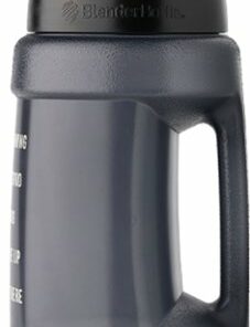 BlenderBottle - Hydration Koda - 74 oz. (Motivational) - Black/Grey