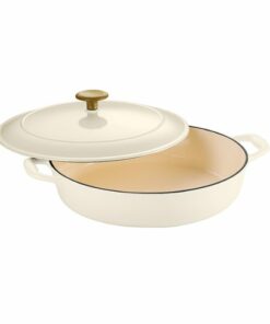 Tramontina - 4Qt Covered Braiser - Latte