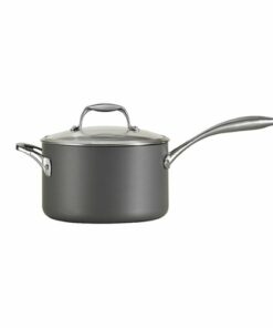 Tramontina - 4Qt Covered Sauce Pan - Gray