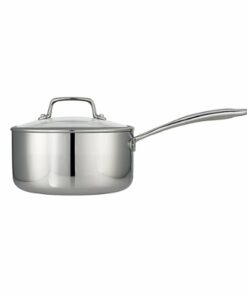 Tramontina - 3Qt Covered Sauce Pan - Silver