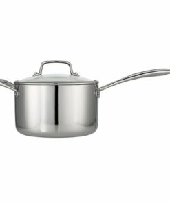 Tramontina - 4Qt Covered Sauce Pan - Silver