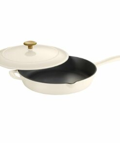 Tramontina - Gourmet 12" Covered Round Skillet - Latte