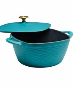 Tramontina - 7Qt Square Covered Dutch Oven - Teal