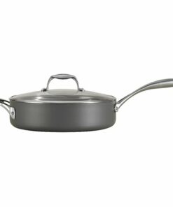 Tramontina - Gourmet 5.5Qt Round  Saute Pan - Gray