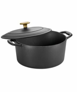Tramontina - 5.5Qt Round Covered Dutch Oven - Black