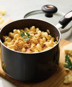 Tramontina - 2Qt Covered Sauce Pan - Black