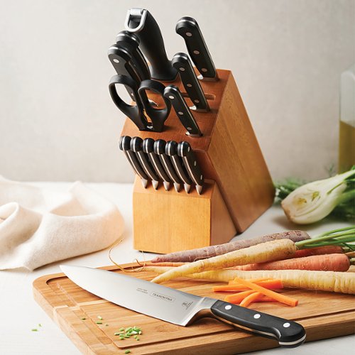 Tramontina - 15Pc Cutlery/Steak Knife Set - Black