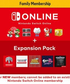 Nintendo - Switch Online + Expansion Pack Family Membership [Digital]