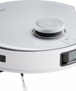 ECOVACS Robotics - DEEBOT X1 OMNI Robot Vacuum & Mop with Auto Empty and Refill, Laser Mapping, AI Object Recognition and Self Clean - WHITE + SILVER