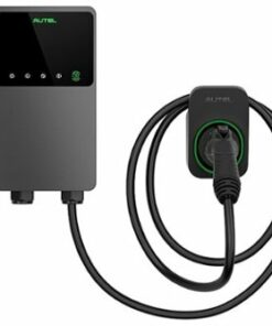 Autel - MaxiCharger J1722 Level 2 Hardwired Electric Vehicle (EV) Smart Charger - up to 50A - 25' - Dark Gray 0