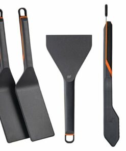 Blackstone - E-Series 4-Piece Non Stick Induction Compatile Accessory Kit - Black