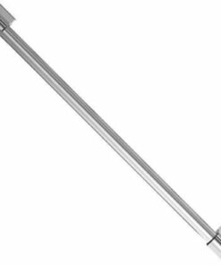 Fisher & Paykel - Contemporary Round 2-Piece Handle Kit for Select Bottom Mounts - Brushed Aluminum