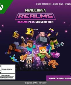 Microsoft - Minecraft Realms Plus 3-Month Subscription [Digital]