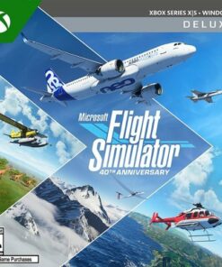 Flight Simulator: 40th Anniversary Deluxe Edition - Xbox Series X, Xbox Series S, Windows [Digital]