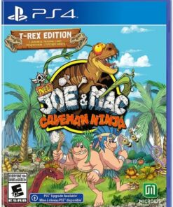 New Joe and Mac: Caveman T-Rex Edition - PlayStation 4