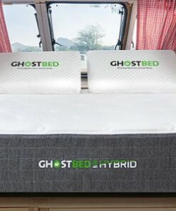 Ghostbed - 11" RV Mattress – Low Profile Hybrid Mattresses – Short King