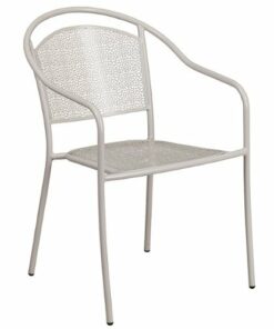 Flash Furniture - Oia Patio Chair - Light Gray 0