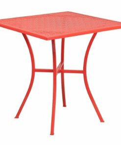 Flash Furniture - Oia Contemporary Patio Table - Coral 1