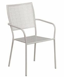 Flash Furniture - Oia Patio Chair - Light Gray 1