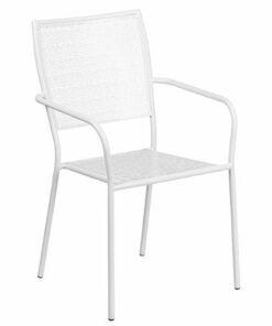 Flash Furniture - Oia Patio Chair - White 1