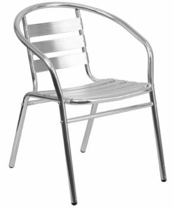 Flash Furniture - Lila Patio Chair - Aluminum 0
