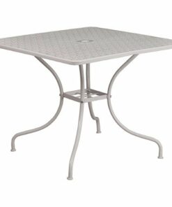 Flash Furniture - Oia Contemporary Patio Table - Light Gray 3