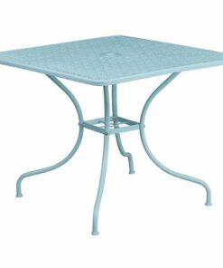 Flash Furniture - Oia Contemporary Patio Table - Sky Blue 4