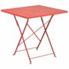 Flash Furniture - Oia Contemporary Patio Table - Coral 4