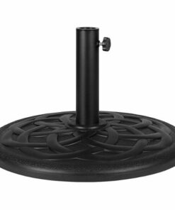 Flash Furniture - Kona 19.25" Patio Umbrella Base - Black