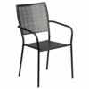 Flash Furniture - Oia Patio Chair - Black 0