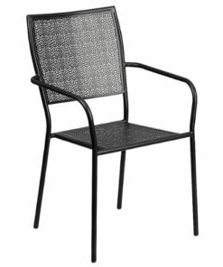 Flash Furniture - Oia Patio Chair - Black 0