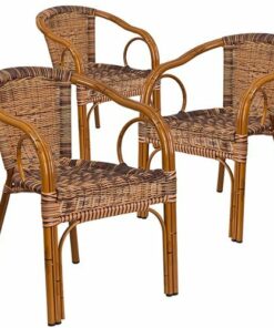 Flash Furniture - Lila Patio Chair (set of 3)