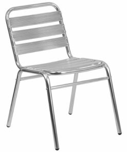 Flash Furniture - Lila Patio Chair - Aluminum 3