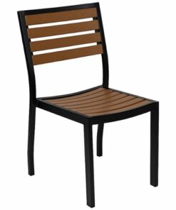 Flash Furniture - Lark Patio Chair - Teak